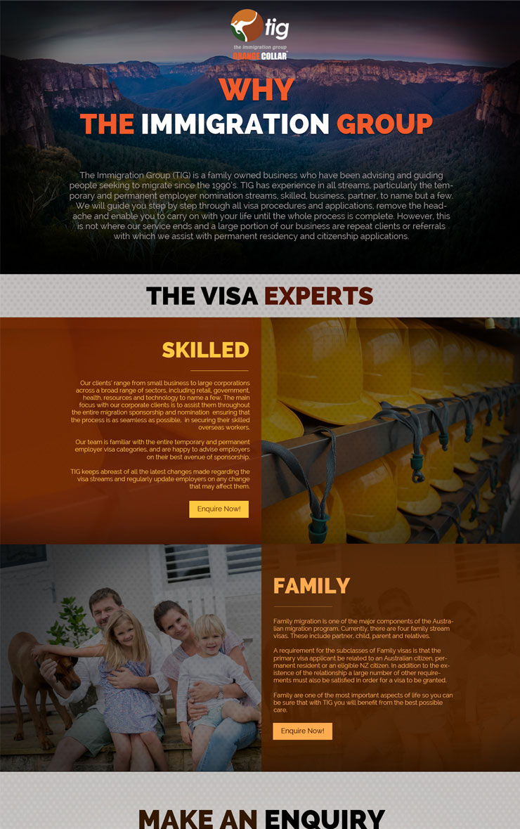 Immigration Services — Immigration Consultancy website