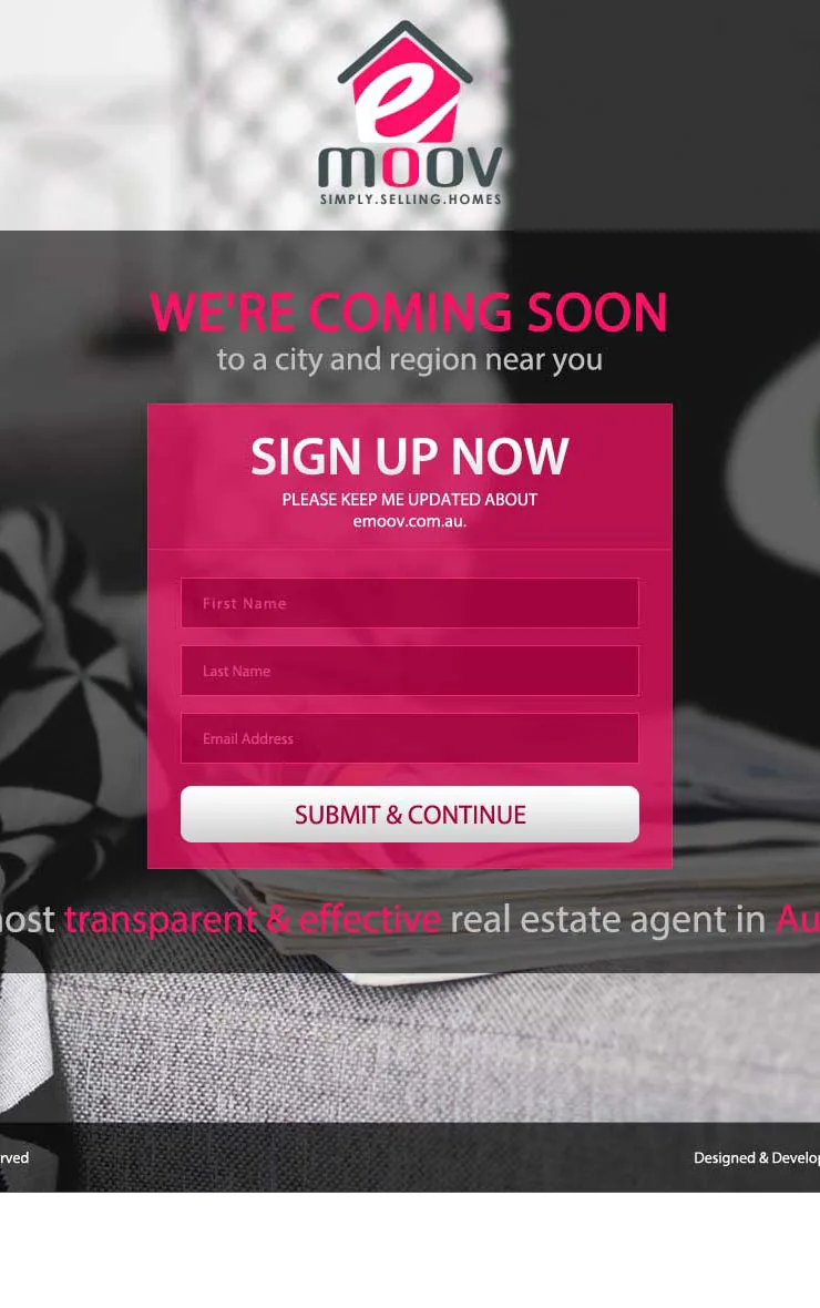 eMOOV — e-commerce online shop project
